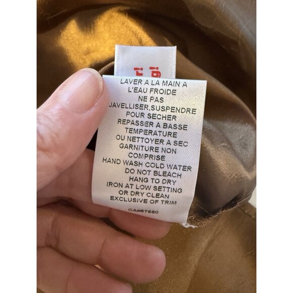 Lily Moss Melanie Lyne Blouse Buttons Sz 10 Work Casual - Picture 9 of 9